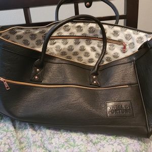 Huge leather bag